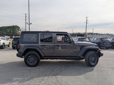 2026 Jeep Wrangler WRANGLER 4-DOOR SPORT S