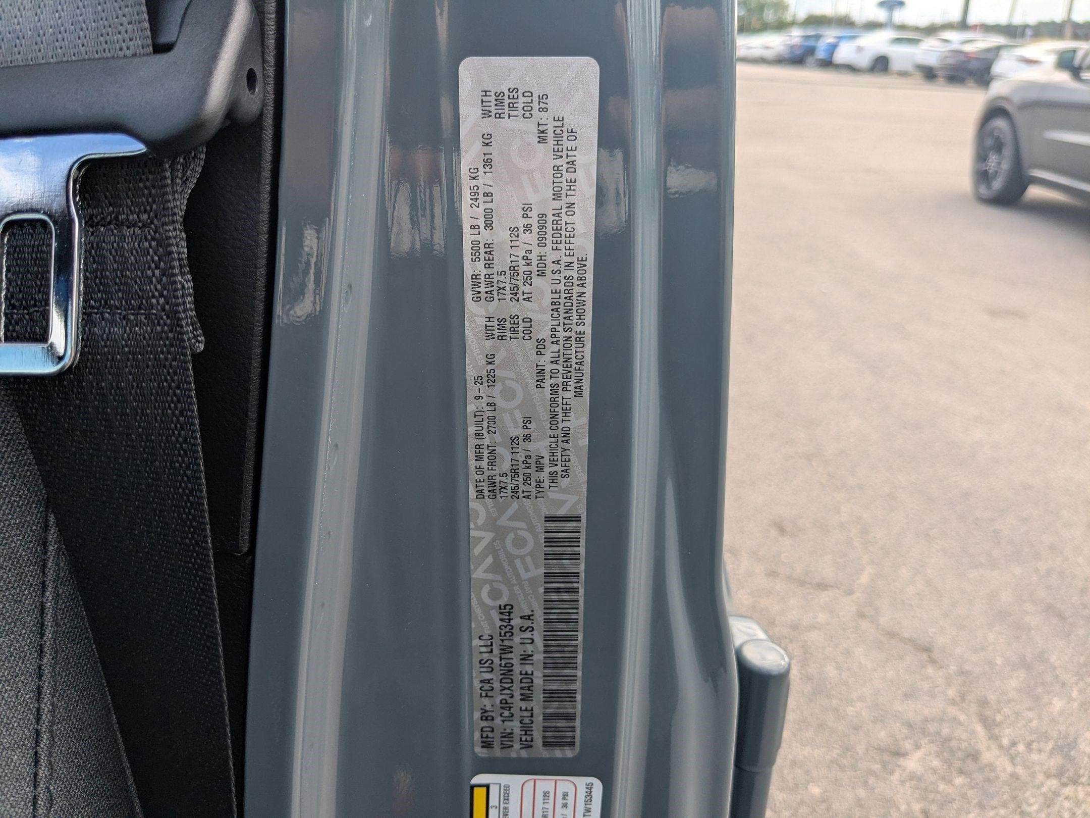 2026 Jeep Wrangler WRANGLER 4-DOOR SPORT S