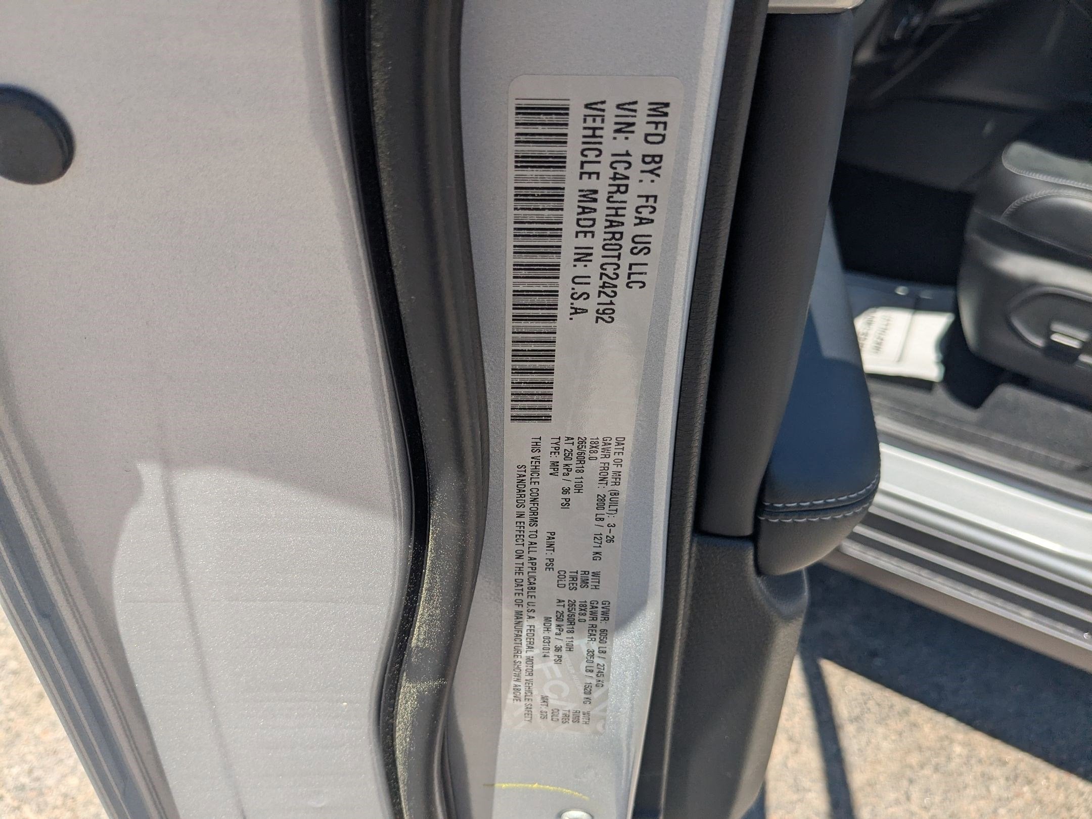 2026 Jeep Grand Cherokee GRAND CHEROKEE LAREDO ALTITUDE 4X4