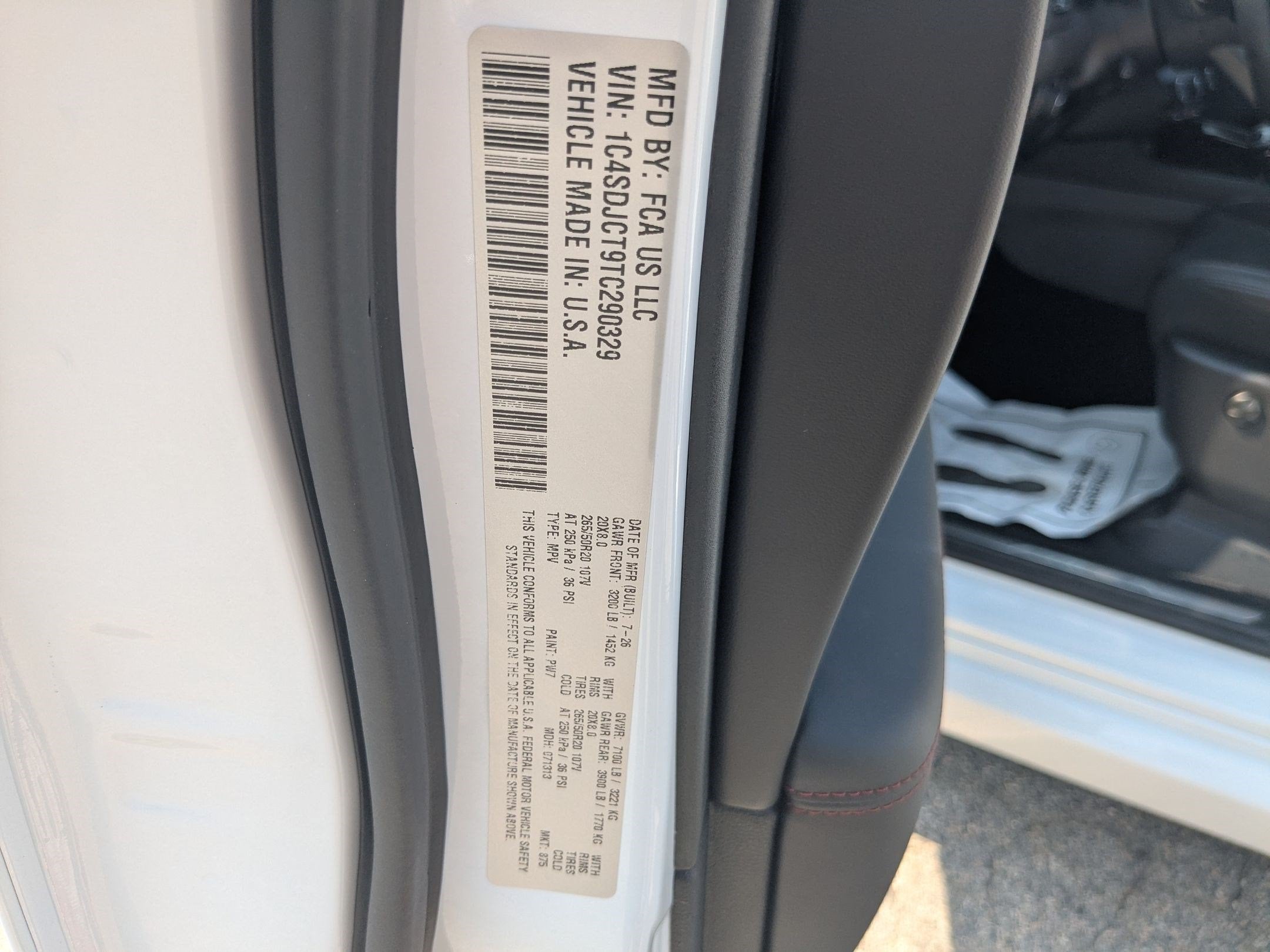 2026 Dodge Durango DURANGO GT PLUS AWD HEMI V8