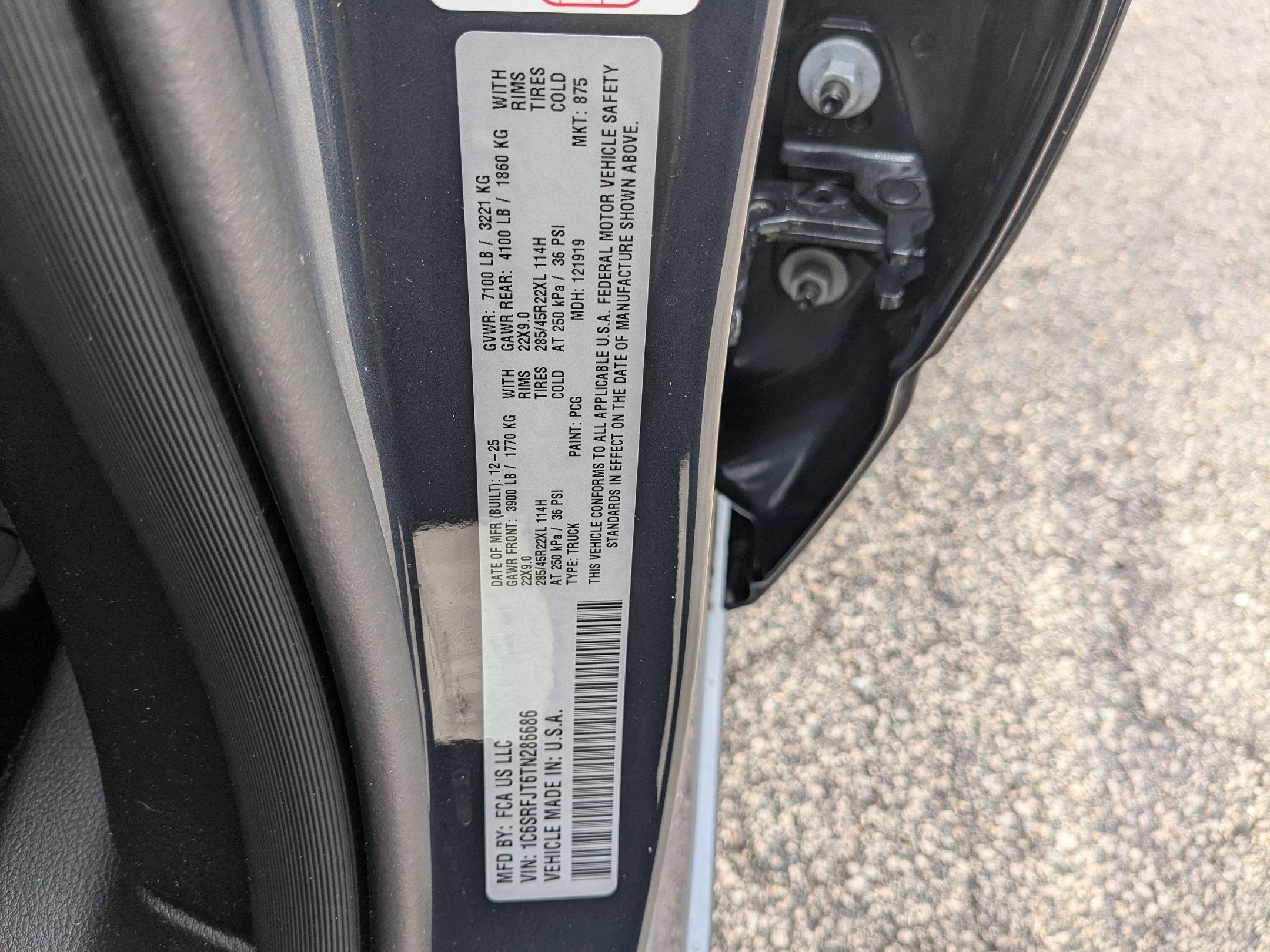 2026 RAM 1500 RAM 1500 LARAMIE CREW CAB 4X4 5'7' BOX