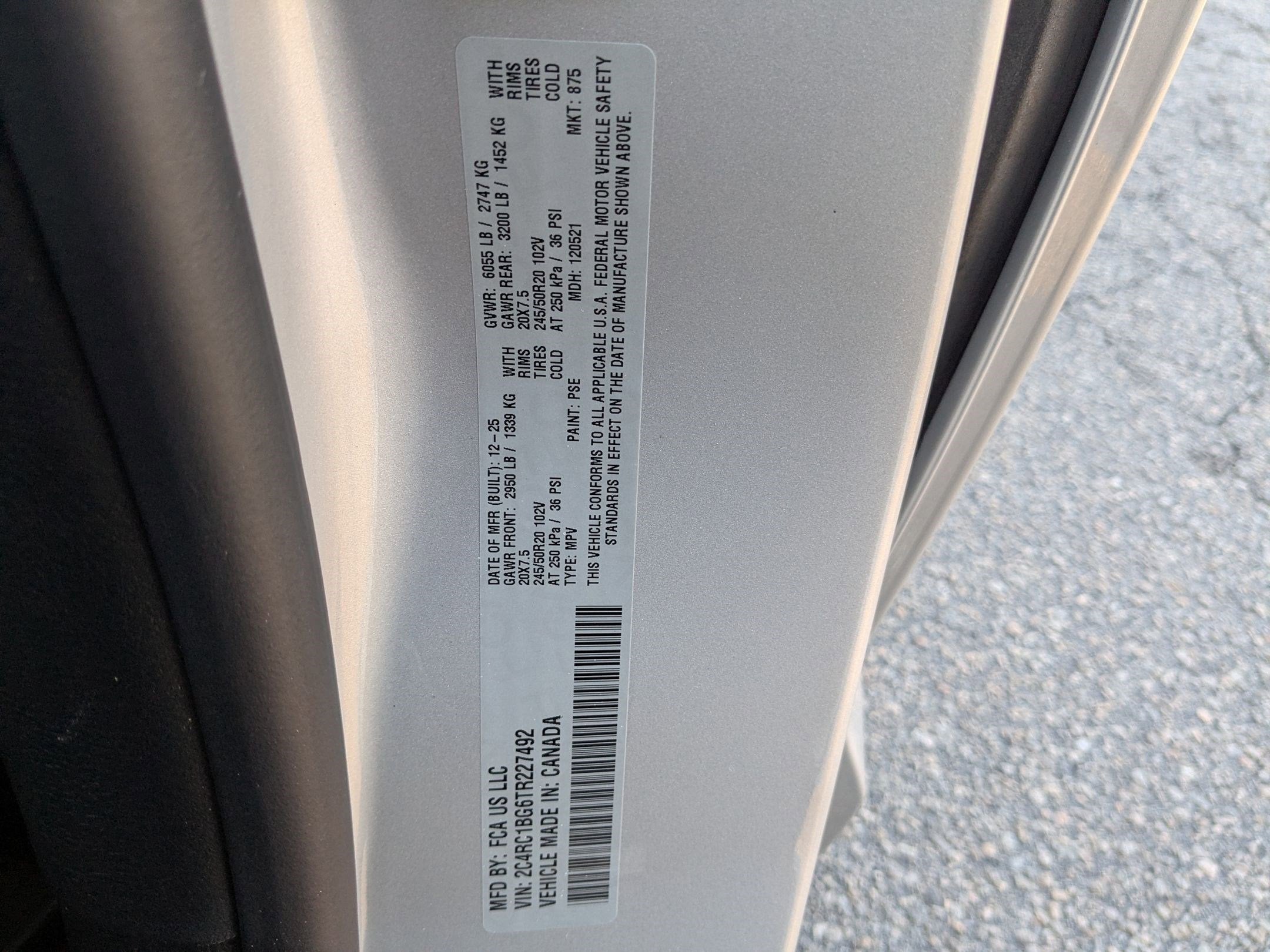 2026 Chrysler Pacifica PACIFICA SELECT