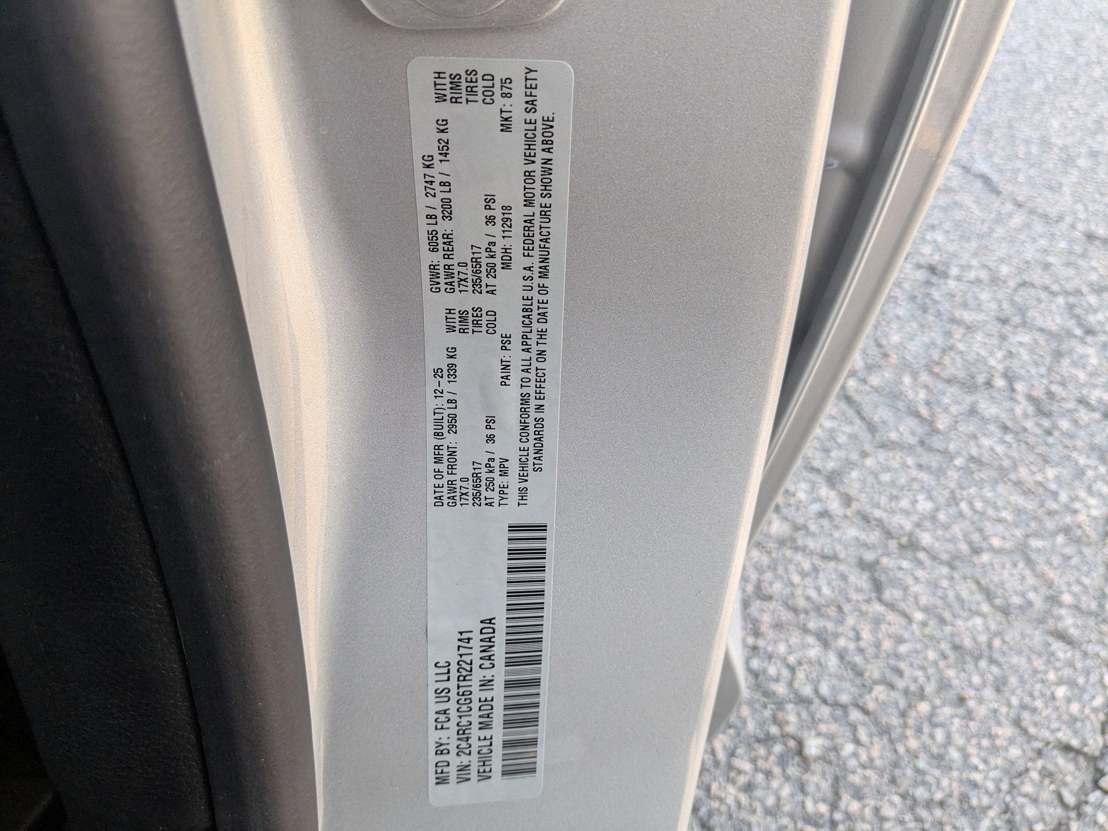 2026 Chrysler Voyager VOYAGER LX