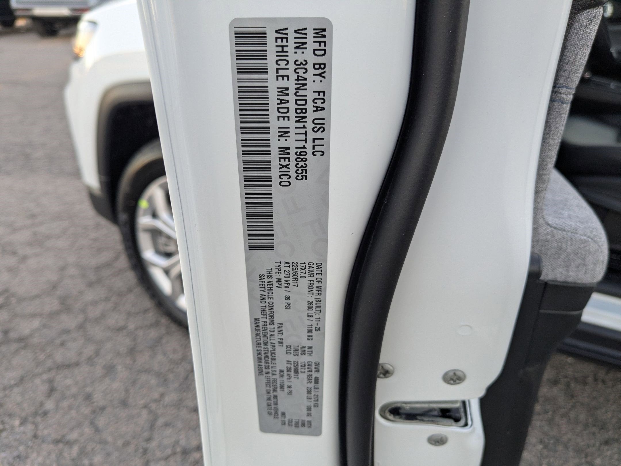 2026 Jeep Compass COMPASS LATITUDE 4X4