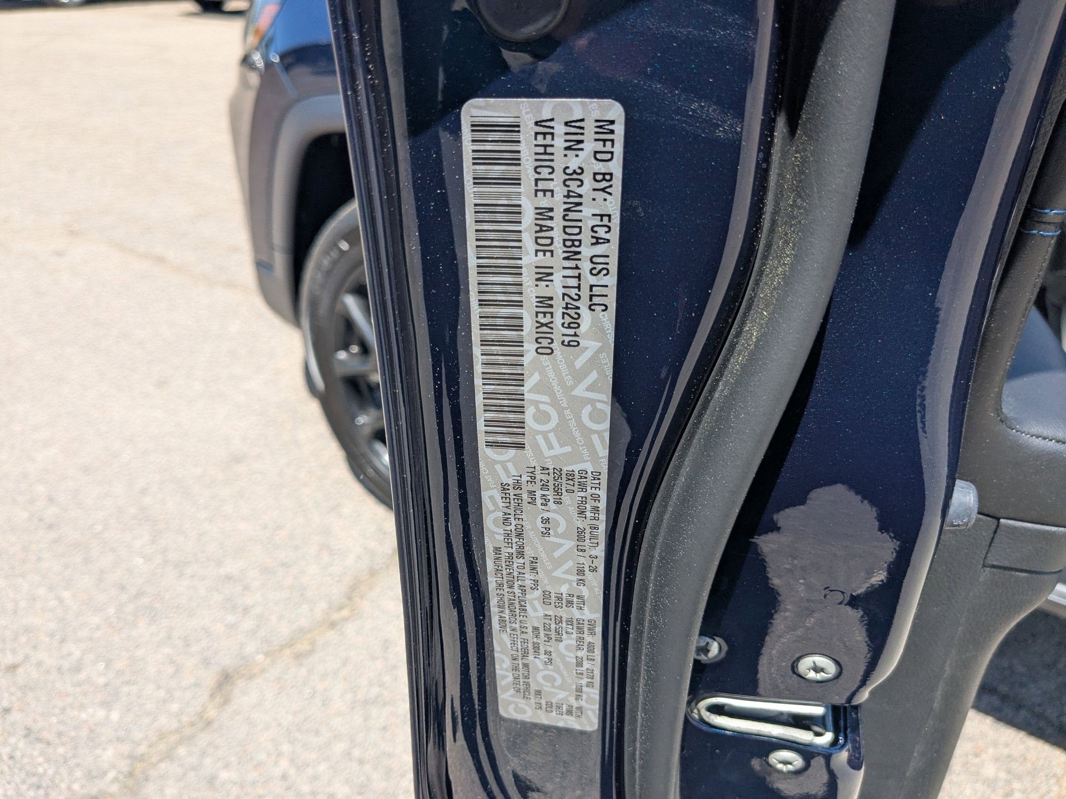 2026 Jeep Compass COMPASS LATITUDE ALTITUDE 4X4