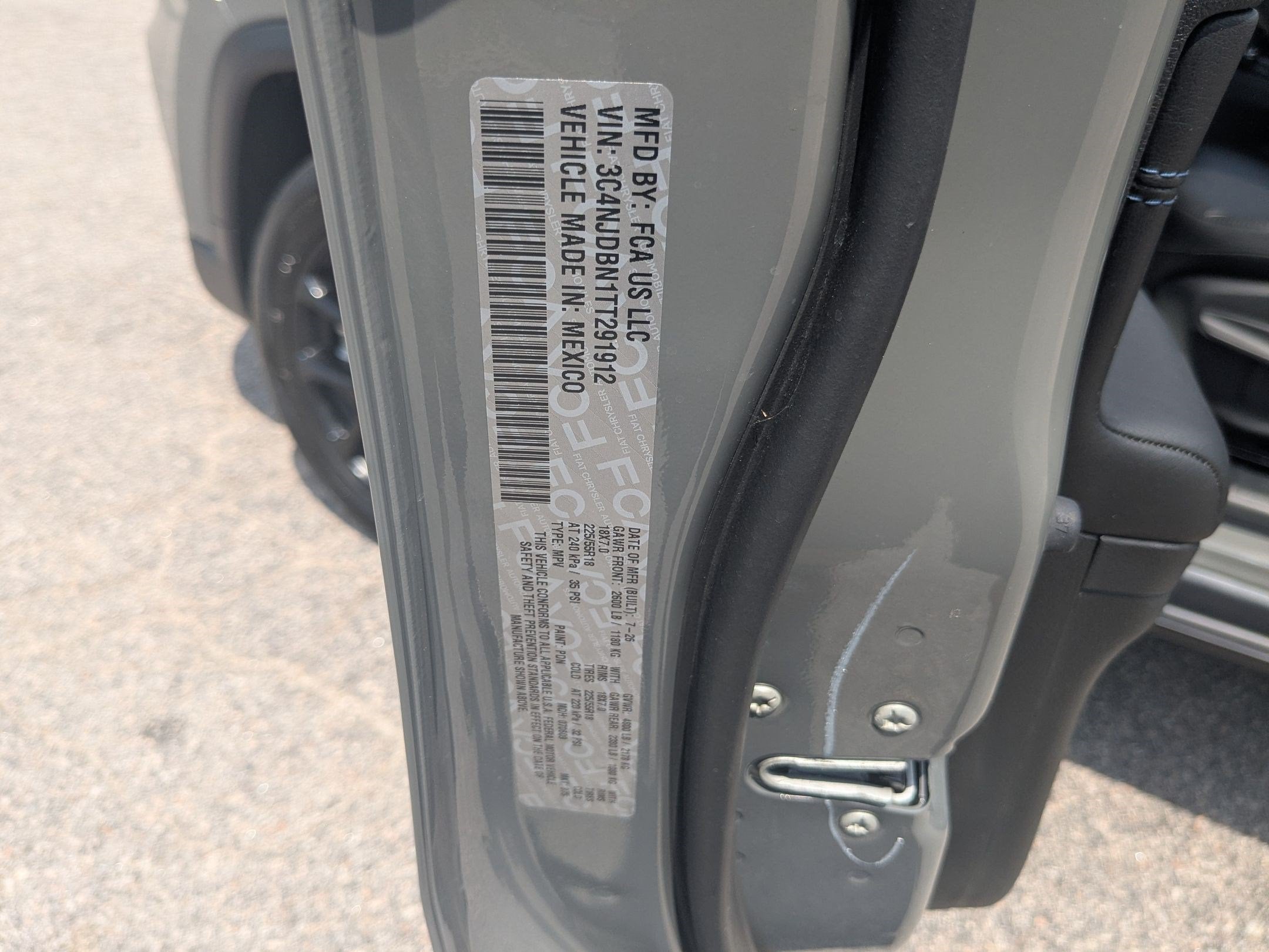 2026 Jeep Compass COMPASS LATITUDE ALTITUDE 4X4