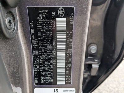 2021 Toyota Camry LE