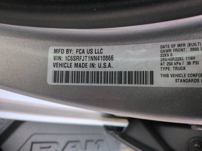 2022 RAM 1500 Laramie