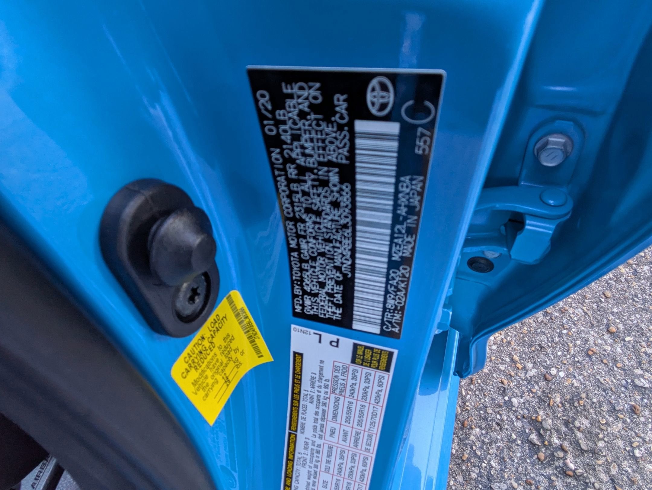 2020 Toyota Corolla Hatchback SE