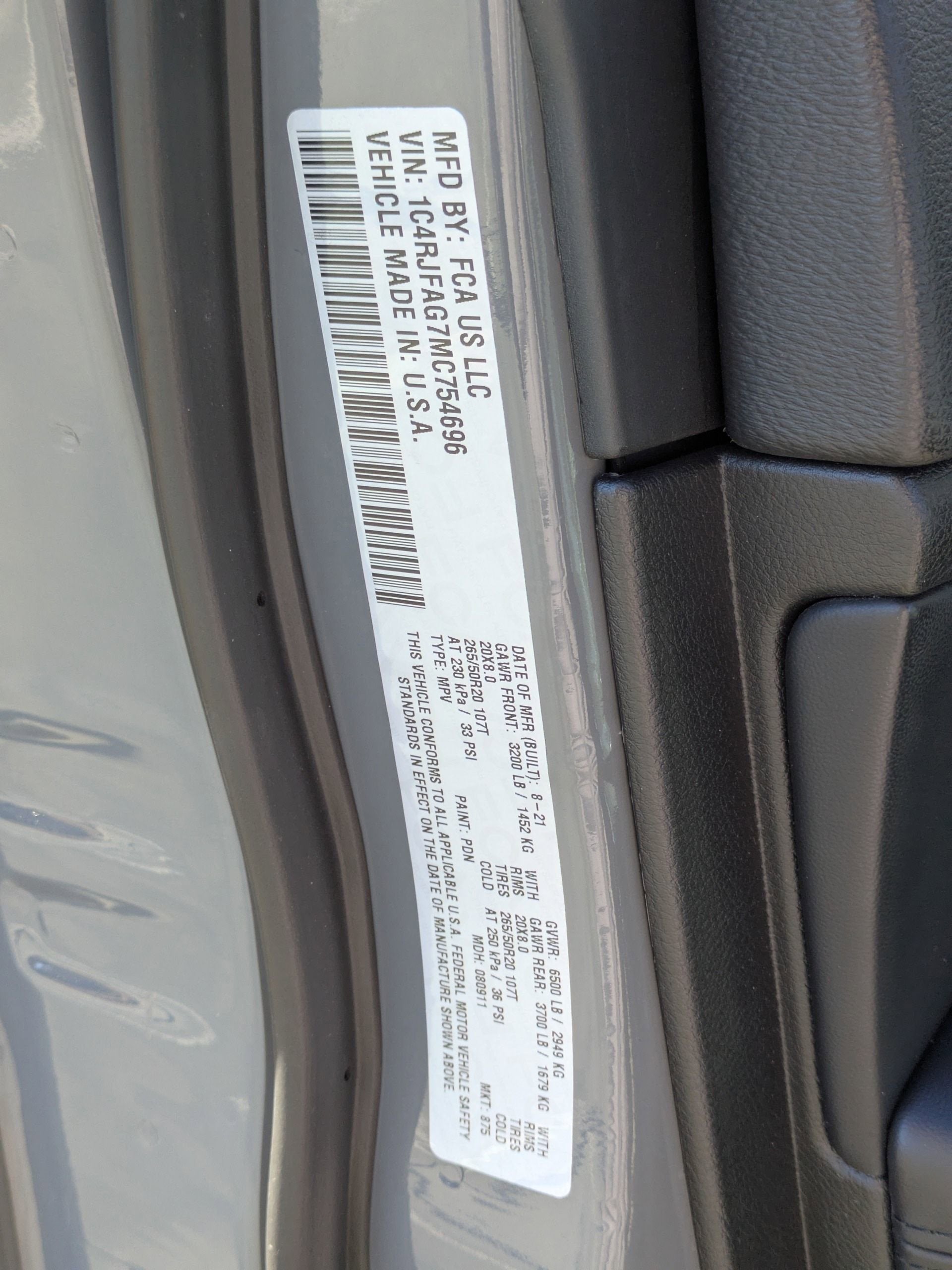 2021 Jeep Grand Cherokee Laredo X