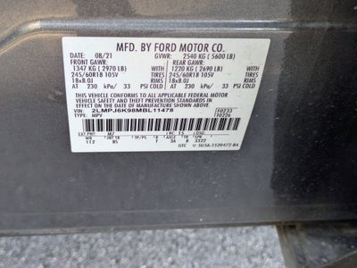 2021 Lincoln Nautilus Reserve