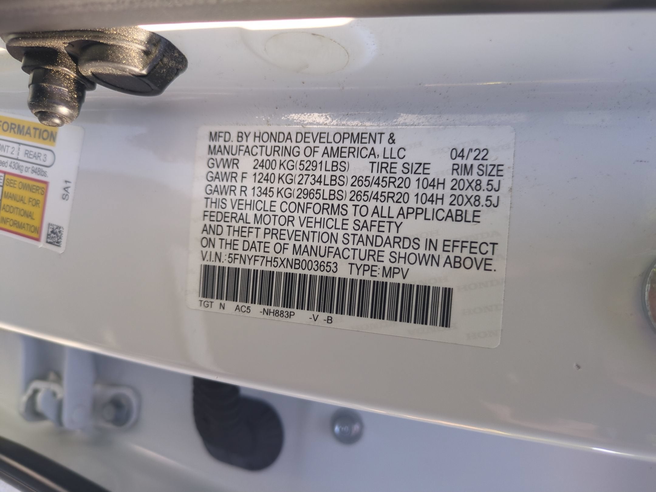 2022 Honda Passport EX-L