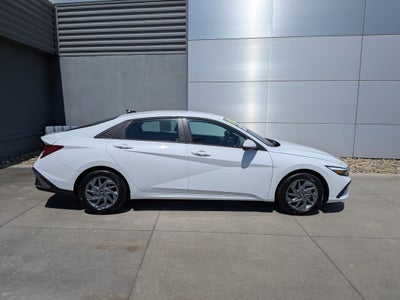 2025 Hyundai Elantra Hybrid Blue