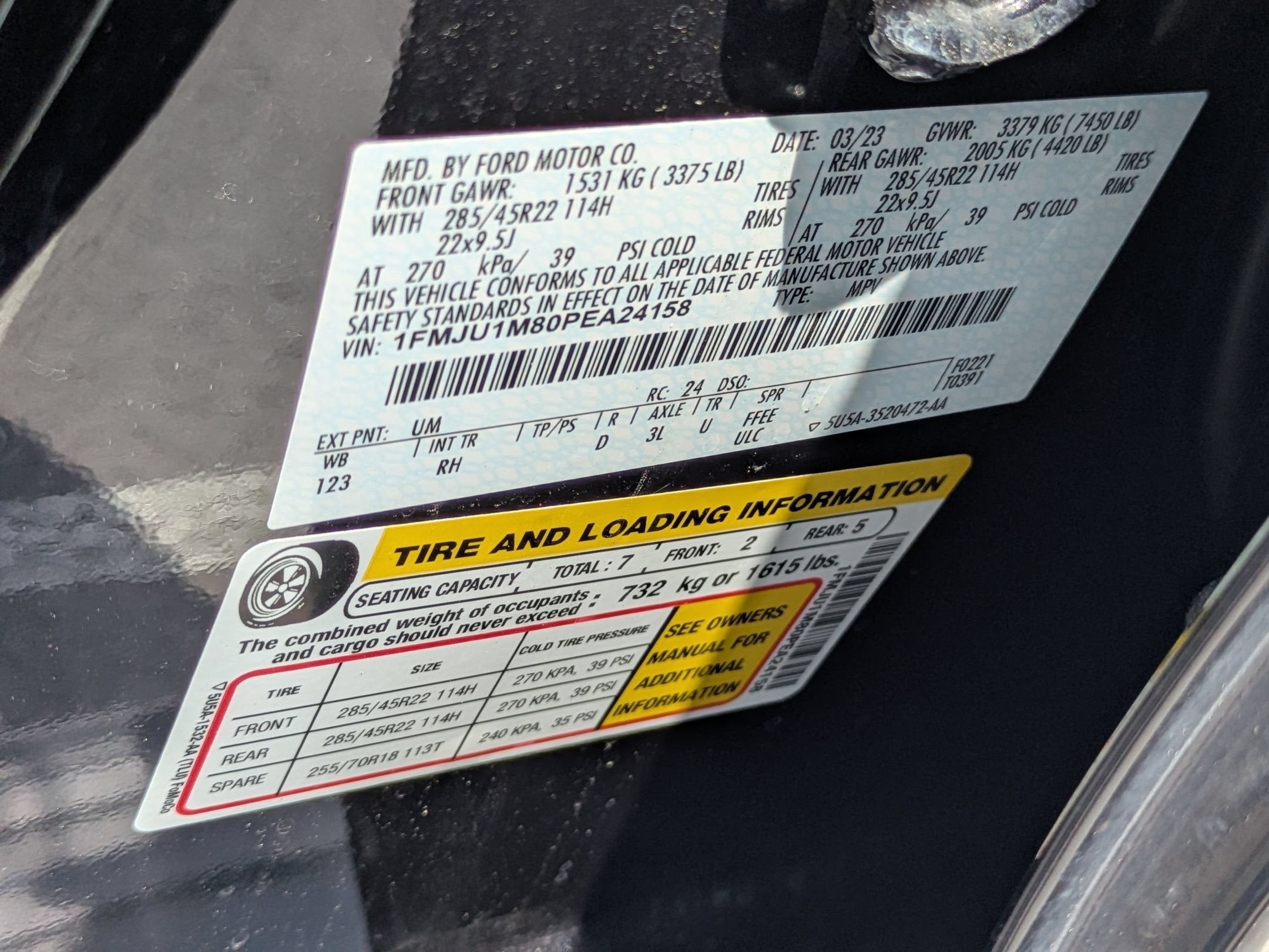 2023 Ford Expedition Platinum