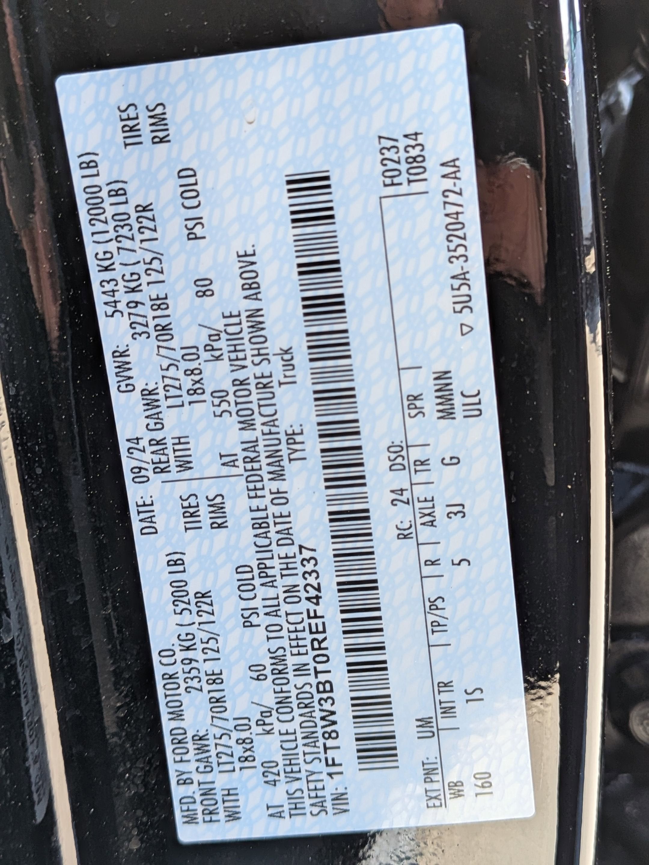 2024 Ford Super Duty F-350 SRW XL