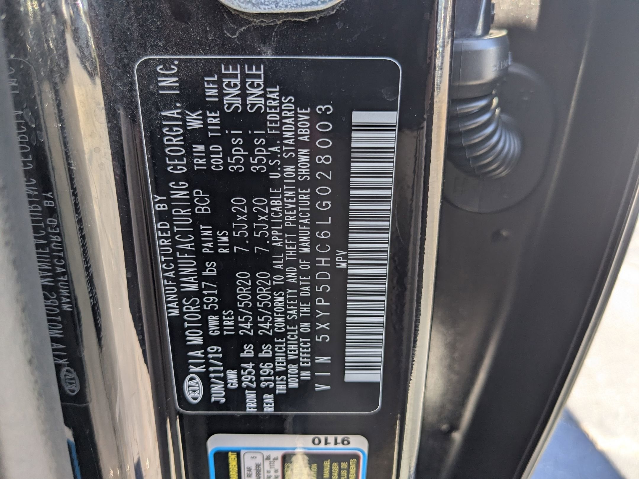 2020 Kia Telluride SX