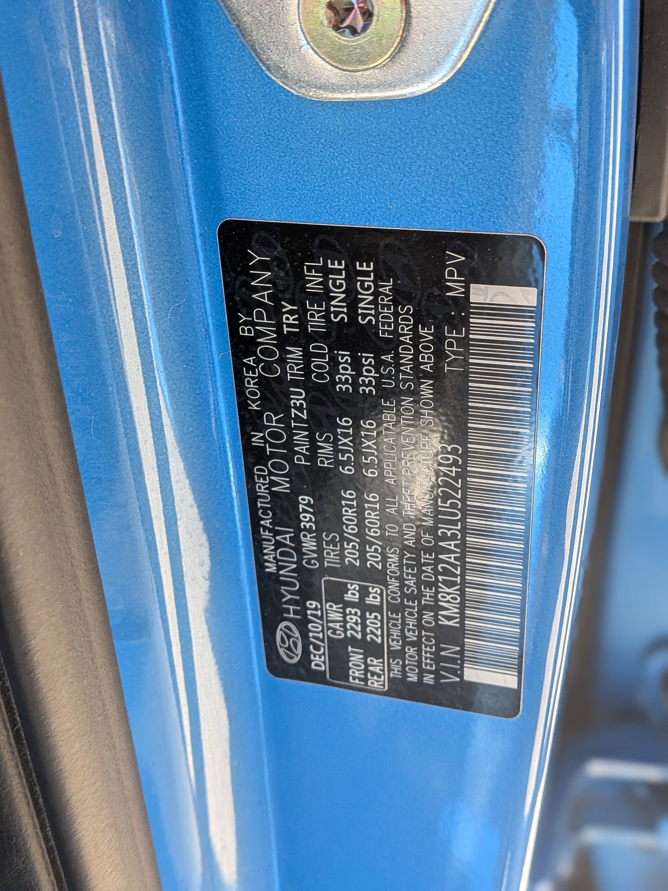 2020 Hyundai Kona SE