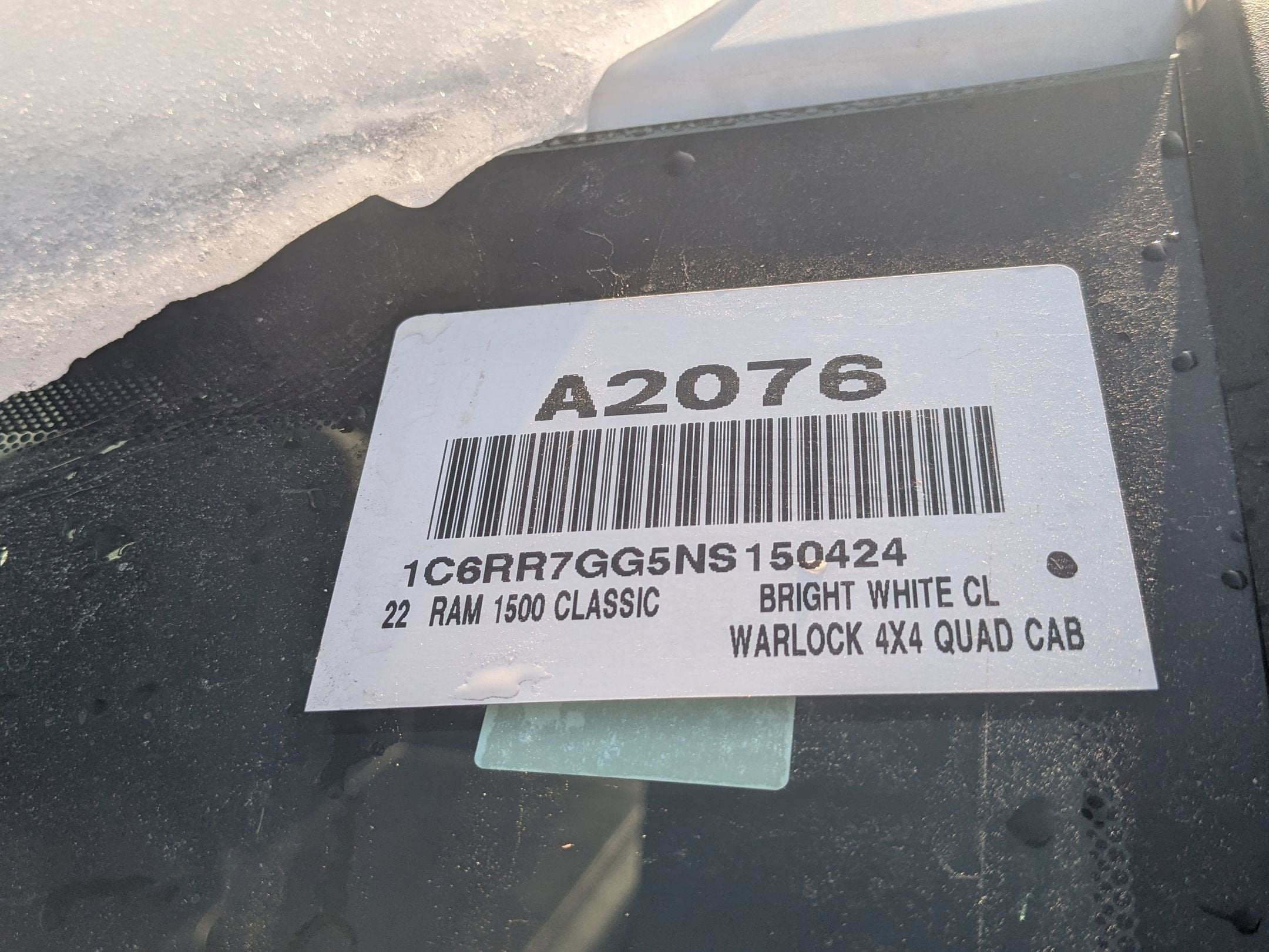 2022 RAM 1500 Classic Warlock