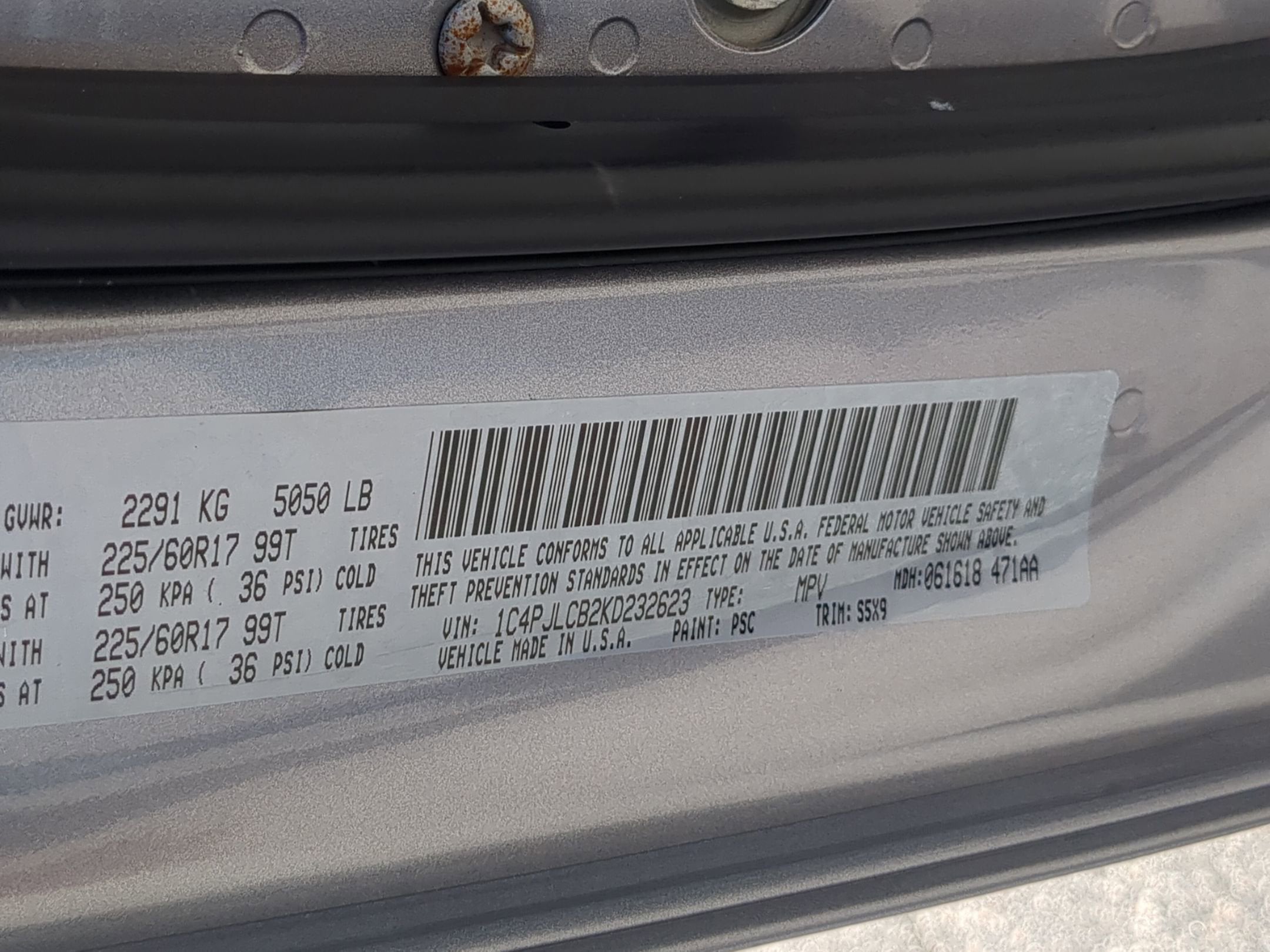 2019 Jeep Cherokee Latitude