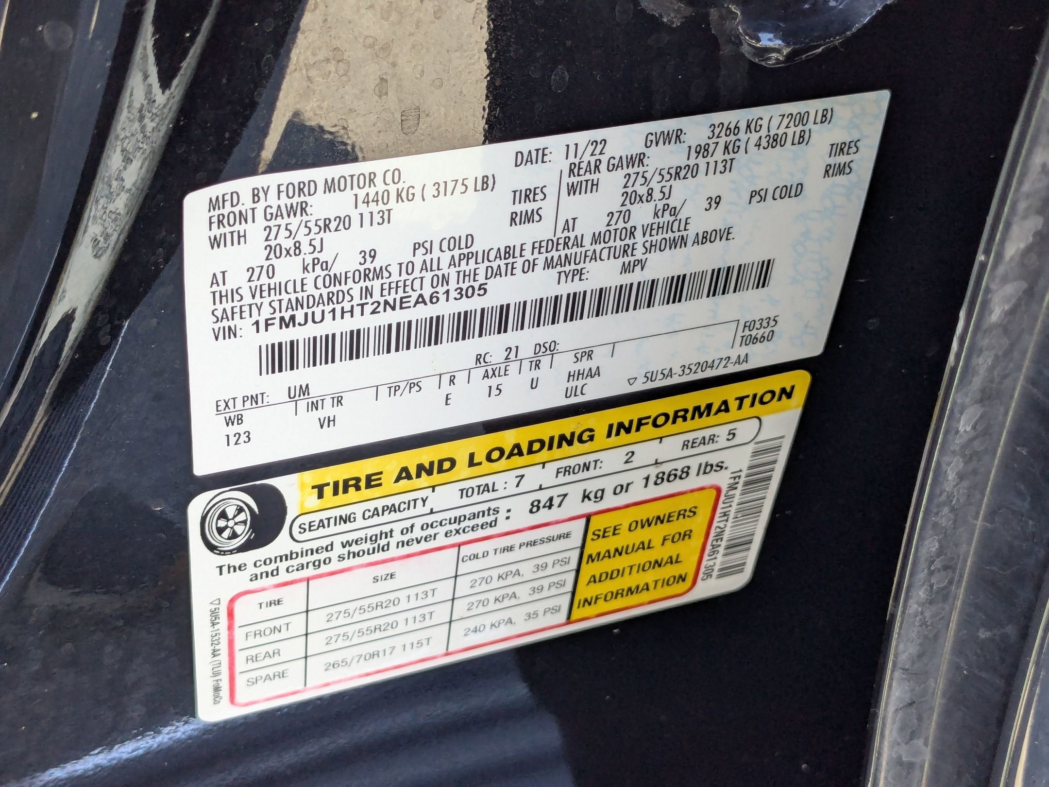 2022 Ford Expedition XLT