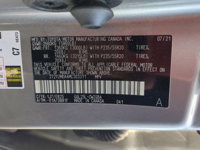 2021 Lexus RX RX 350 F SPORT Handling