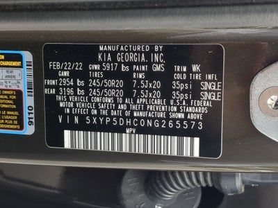 2022 Kia Telluride SX