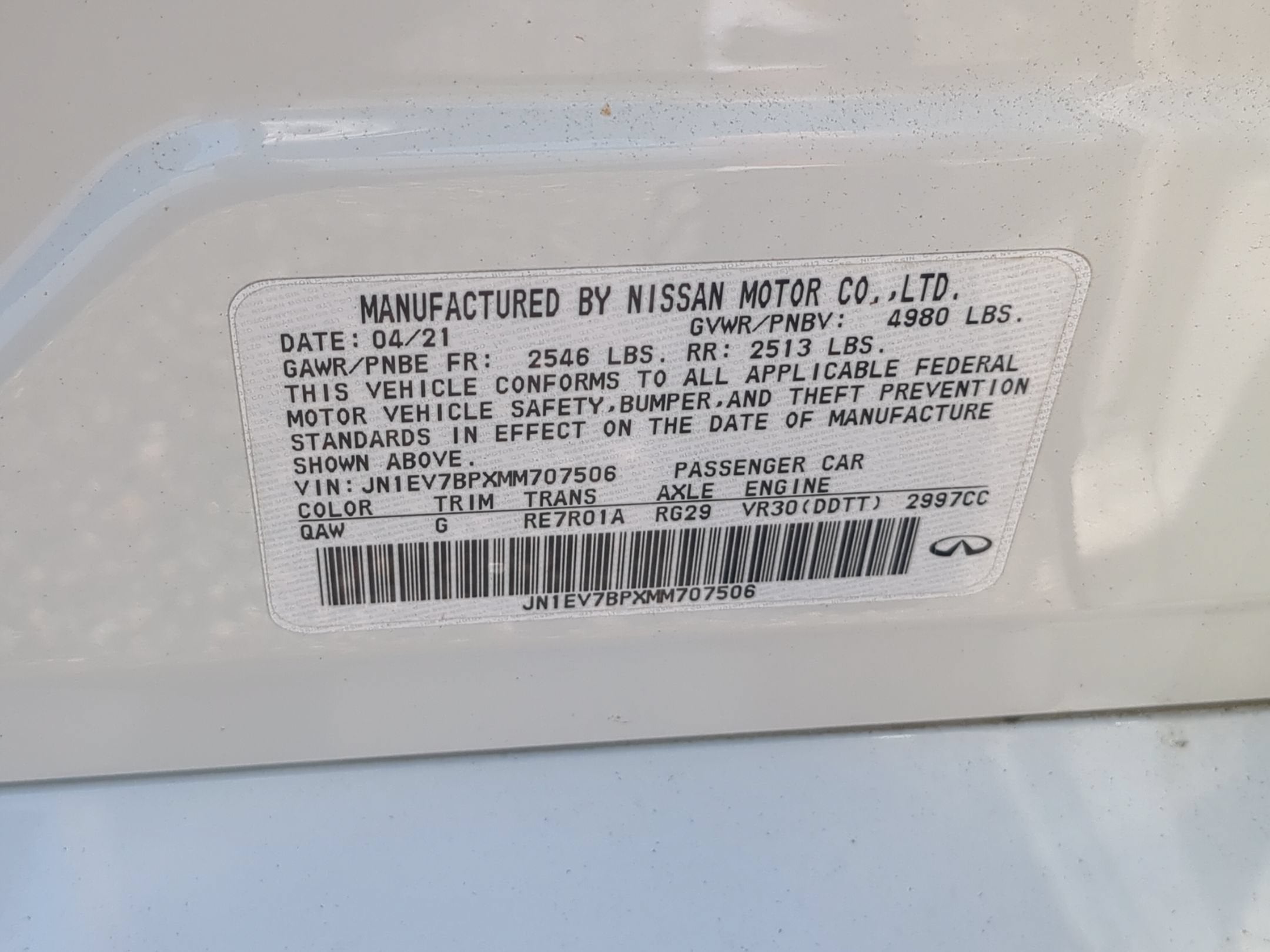 2021 INFINITI Q50 3.0t LUXE