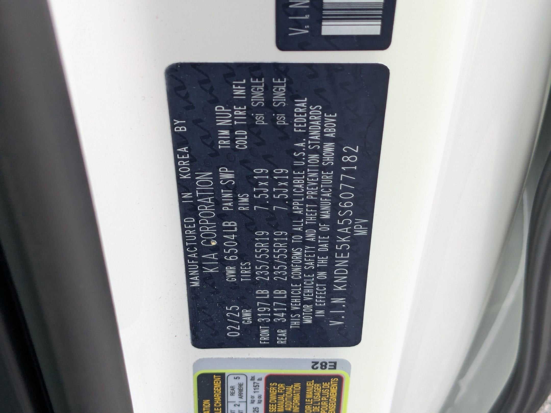 2025 Kia Carnival Hybrid SX Prestige