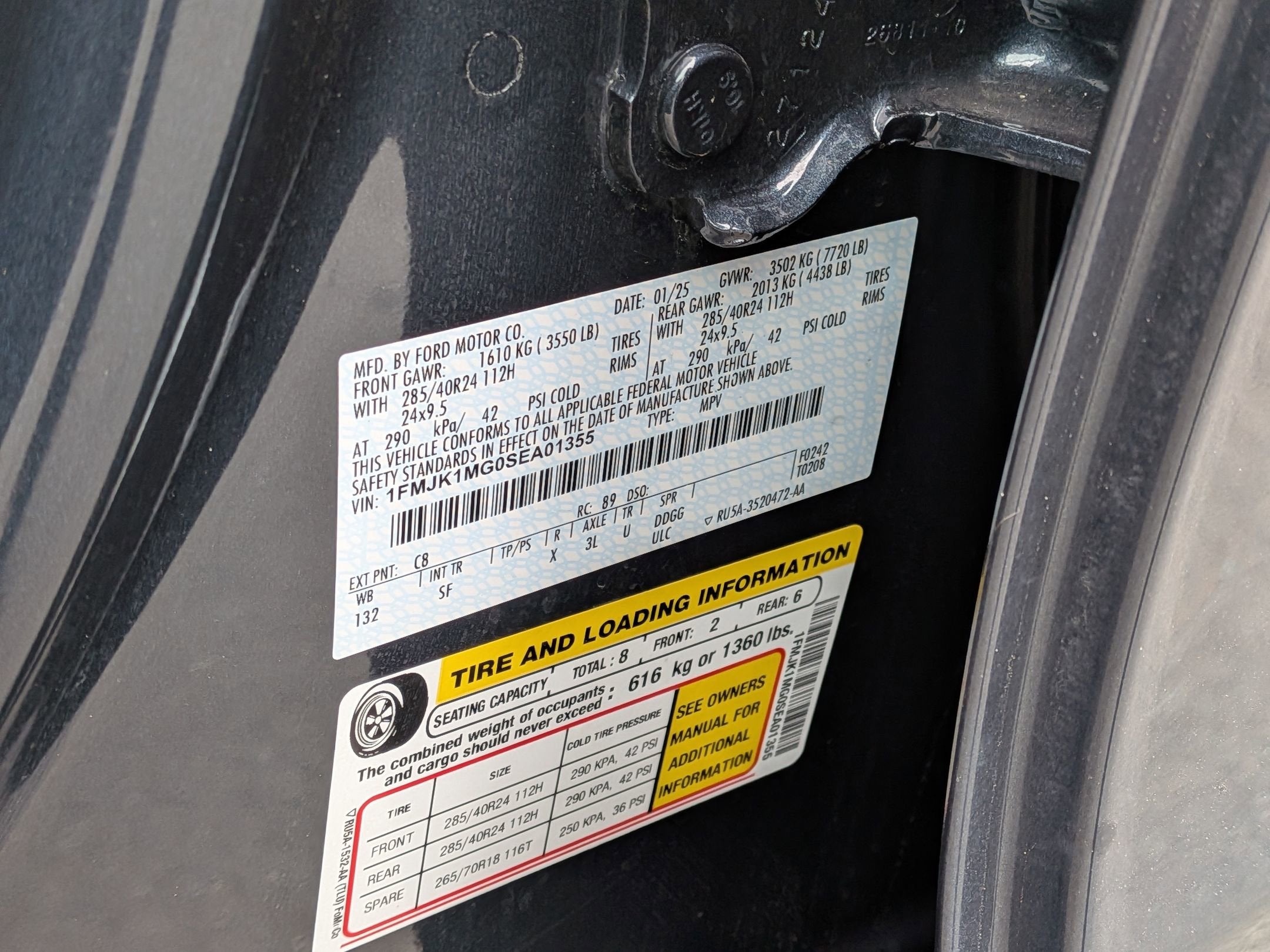 2025 Ford Expedition Max Platinum