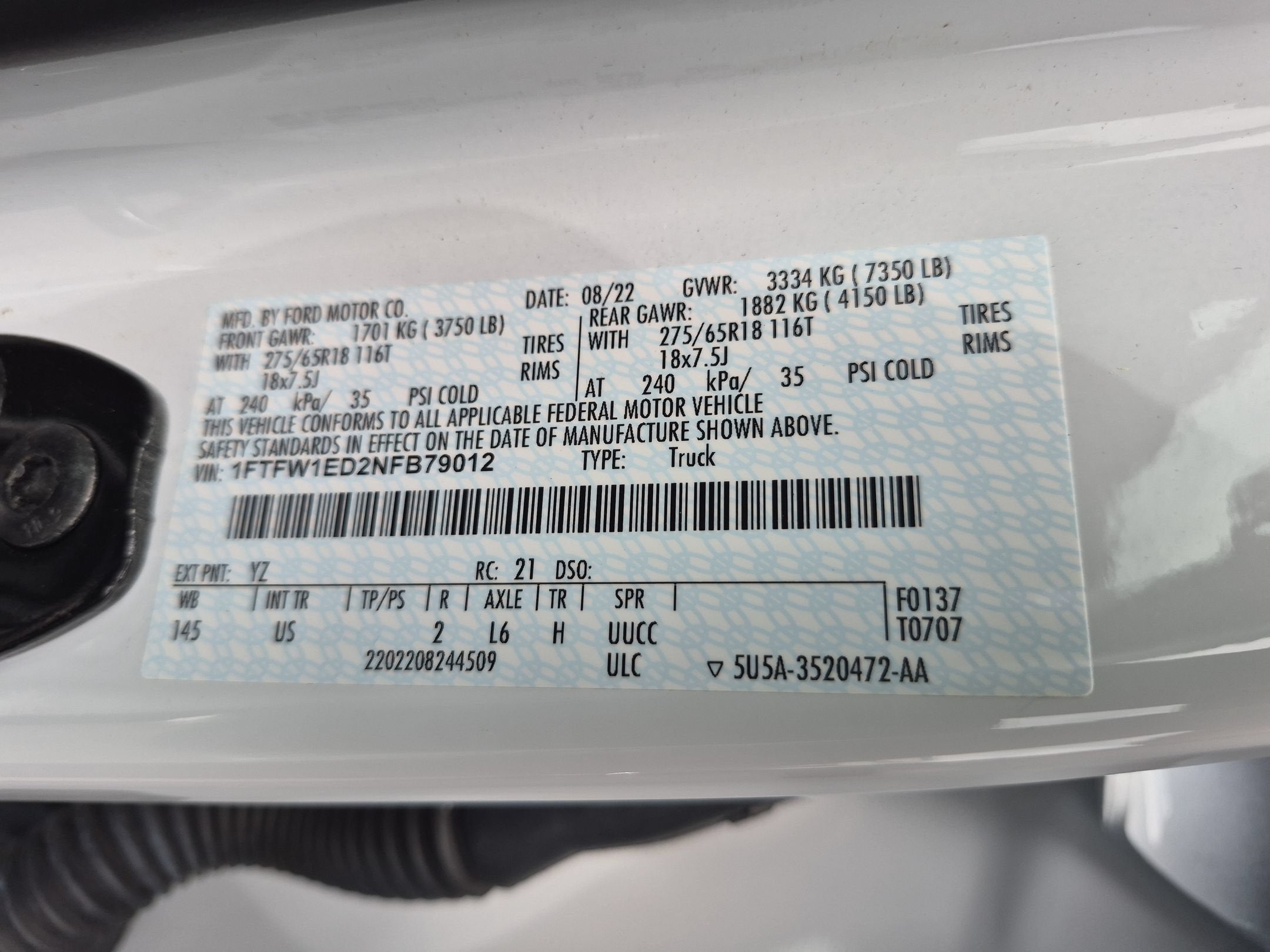 2022 Ford F-150 XLT