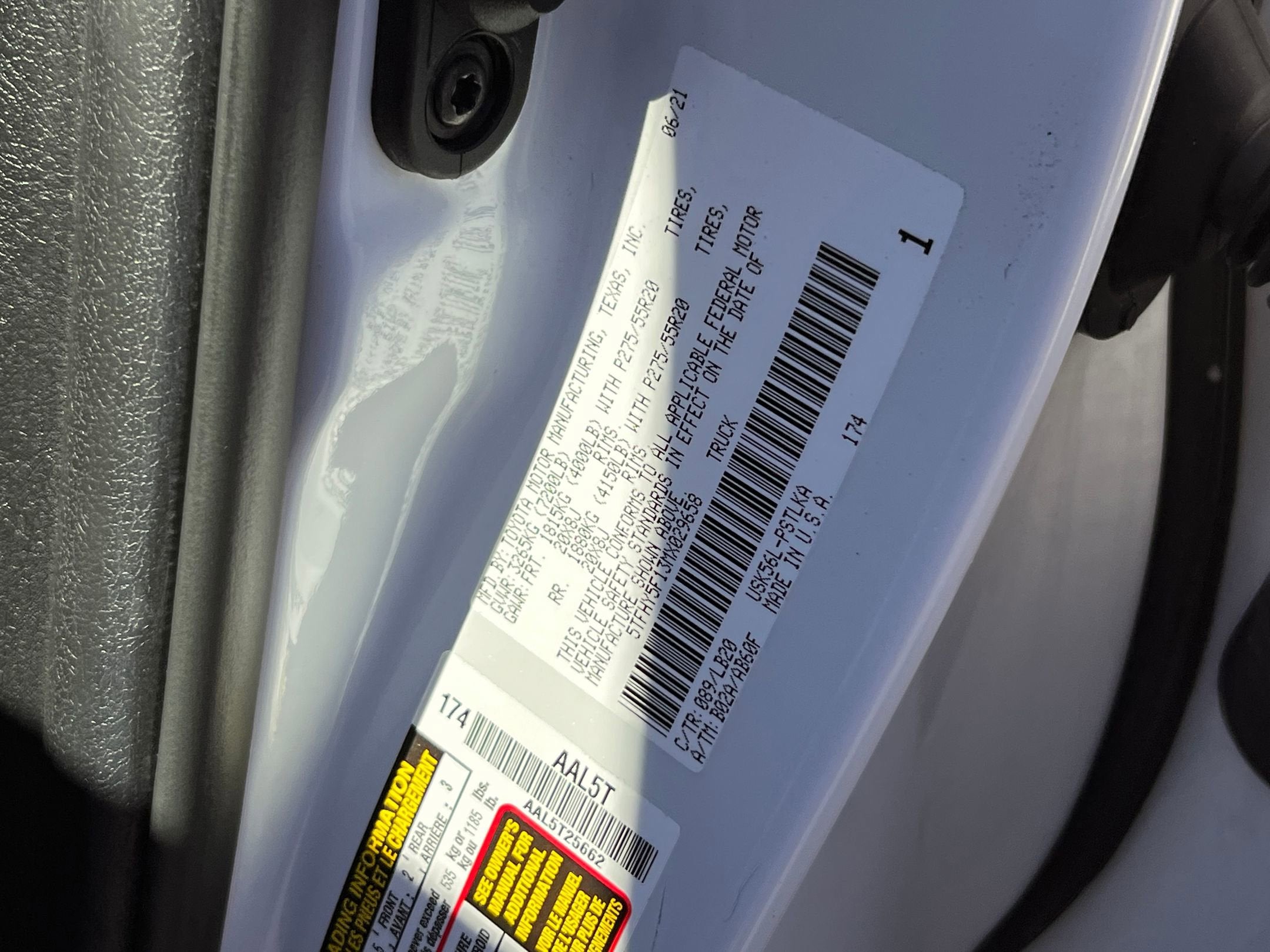 2021 Toyota Tundra 4WD Limited