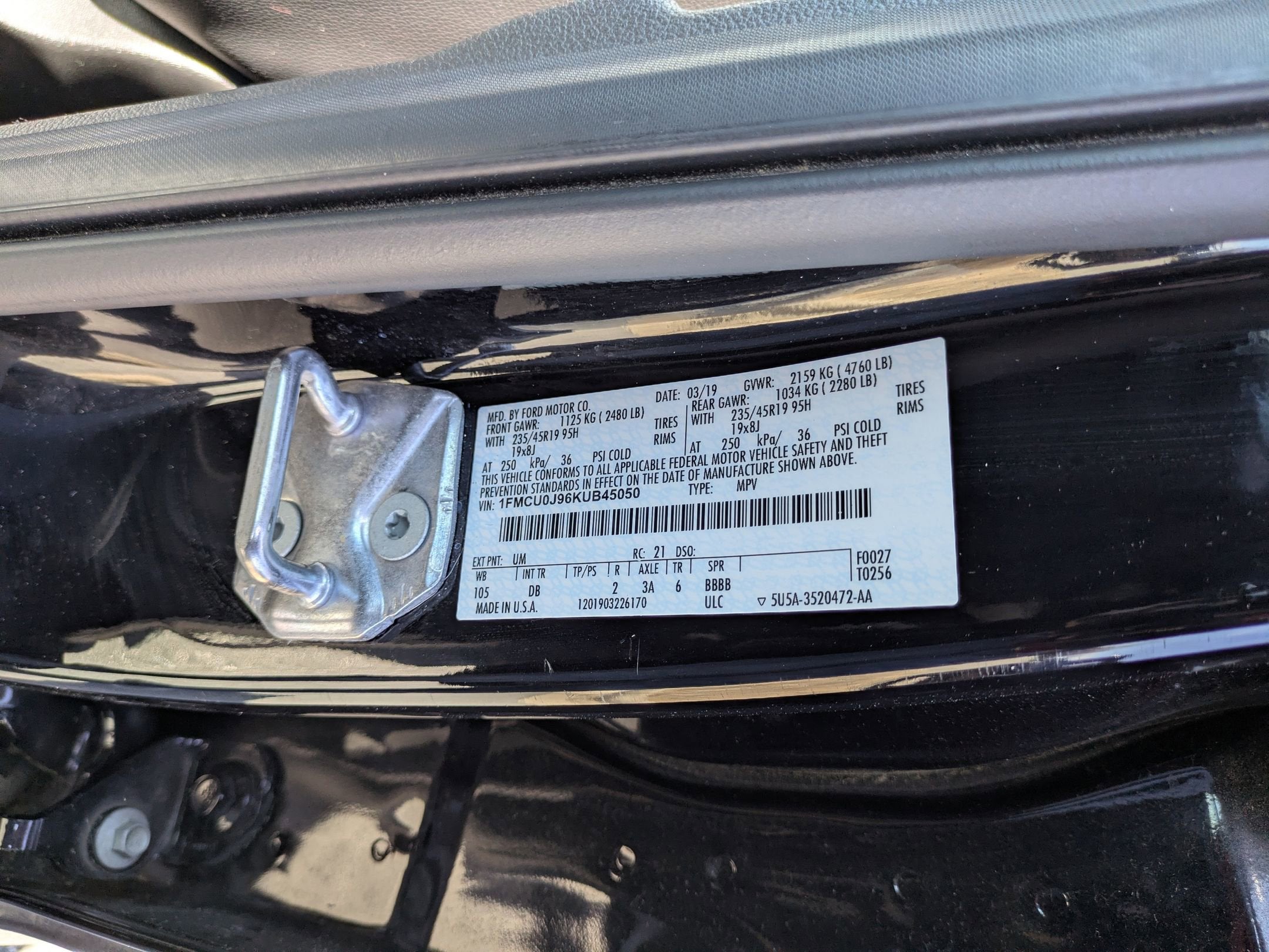 2019 Ford Escape Titanium