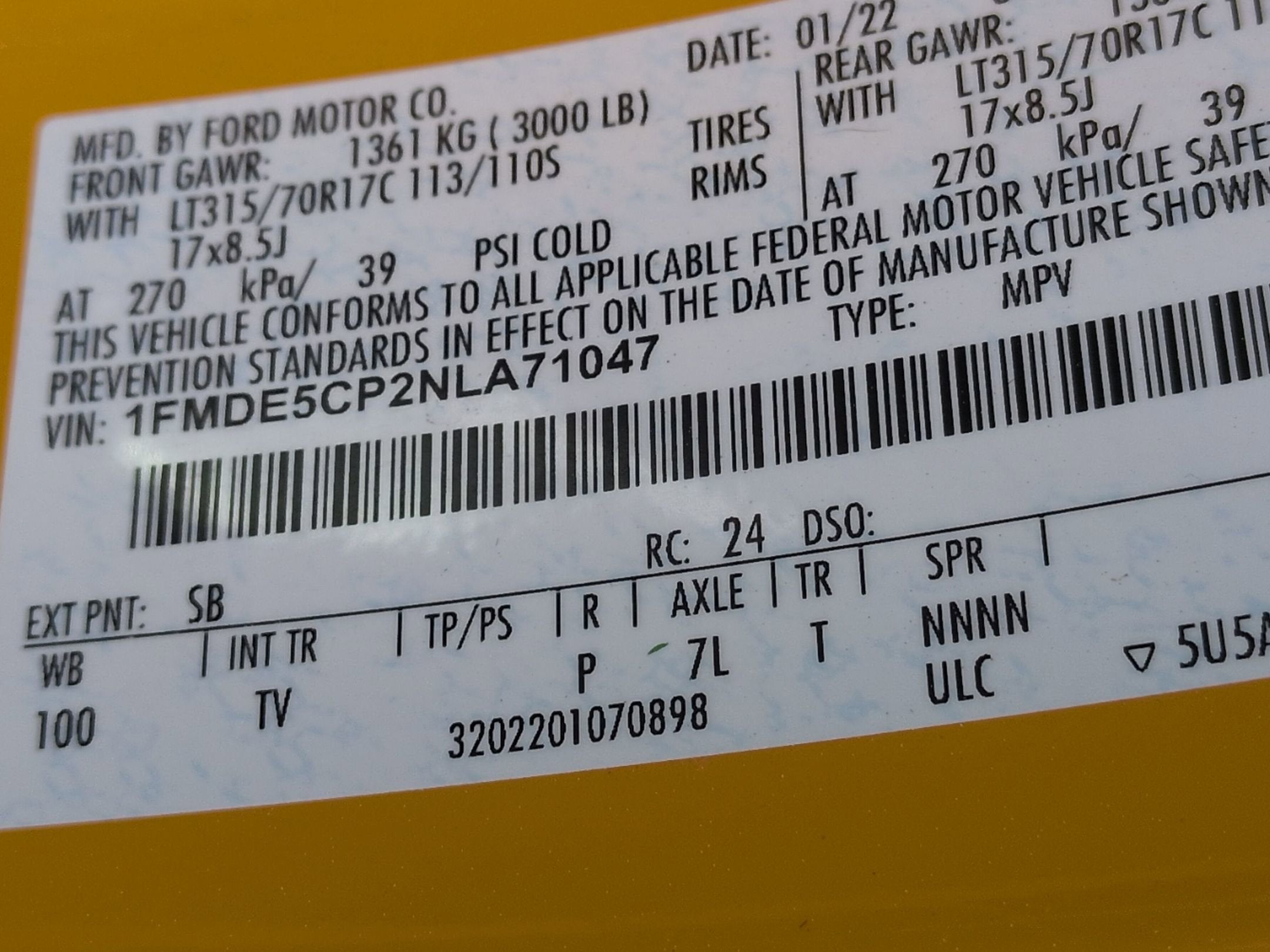 2022 Ford Bronco Wildtrak