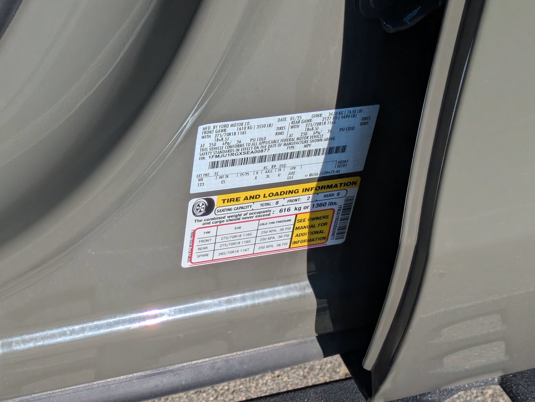 2025 Ford Expedition Tremor