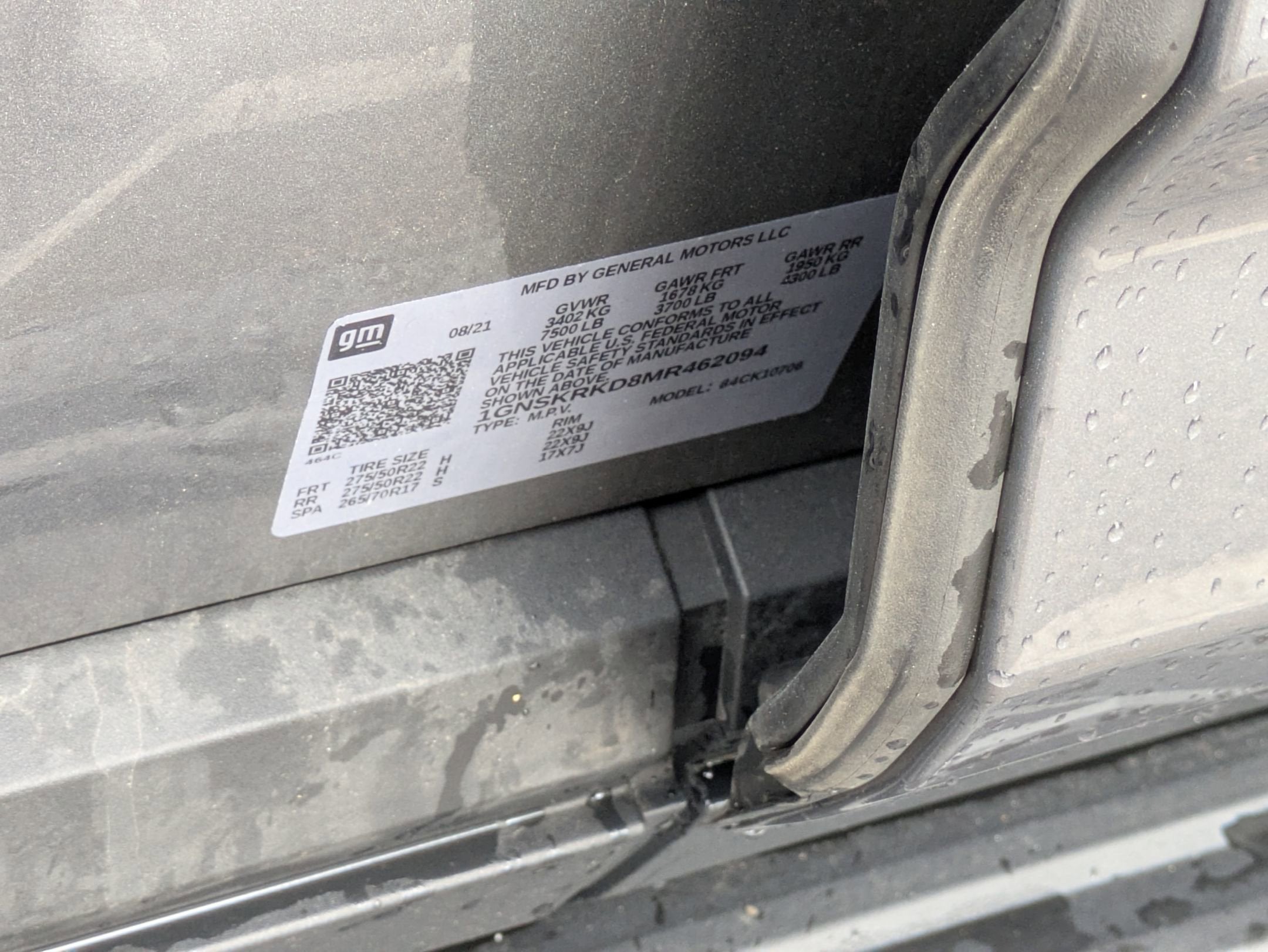 2021 Chevrolet Tahoe RST
