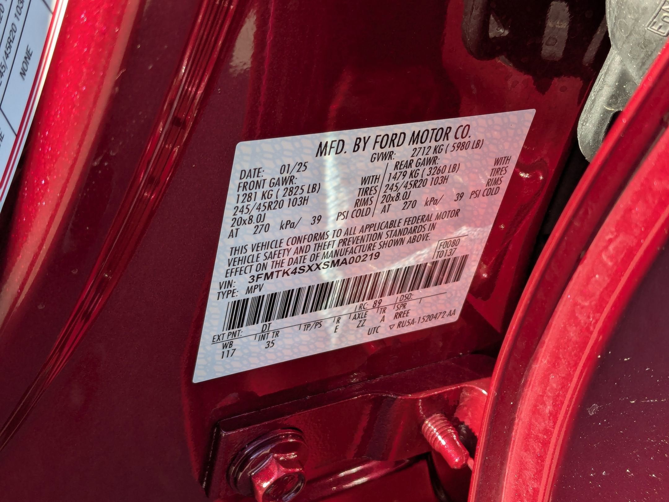 2025 Ford Mustang Mach-E GT