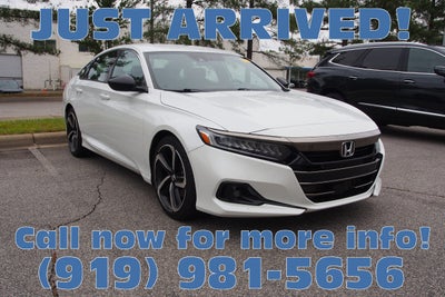 2022 Honda Accord Sedan Sport