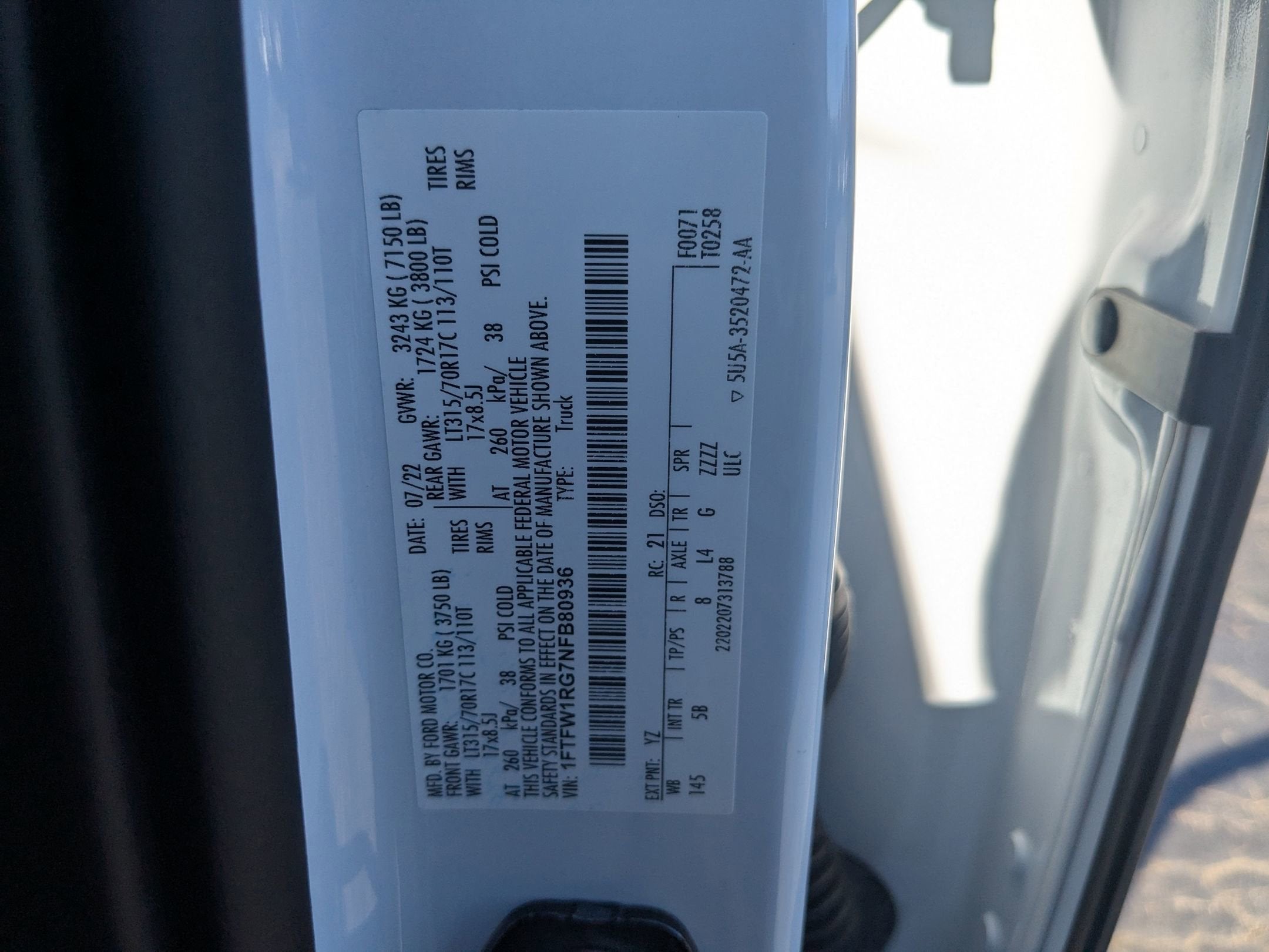 2022 Ford F-150 Raptor