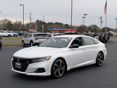 2021 Honda Accord Sedan Sport SE
