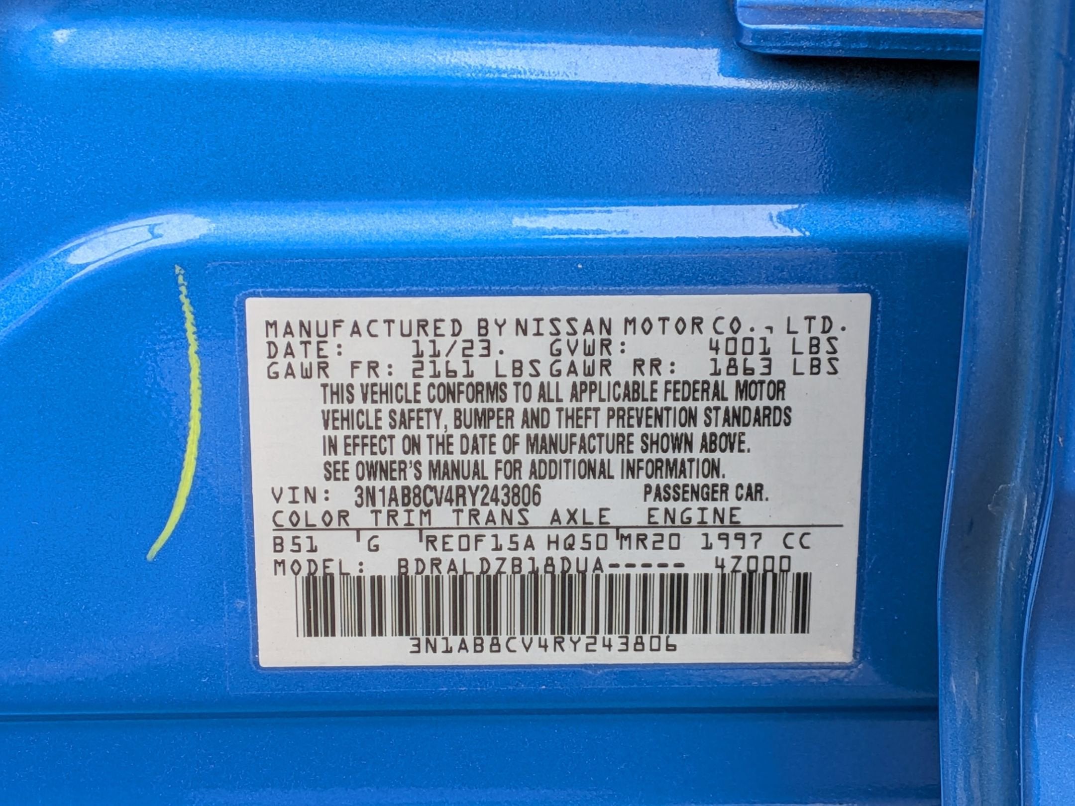 2024 Nissan Sentra SV