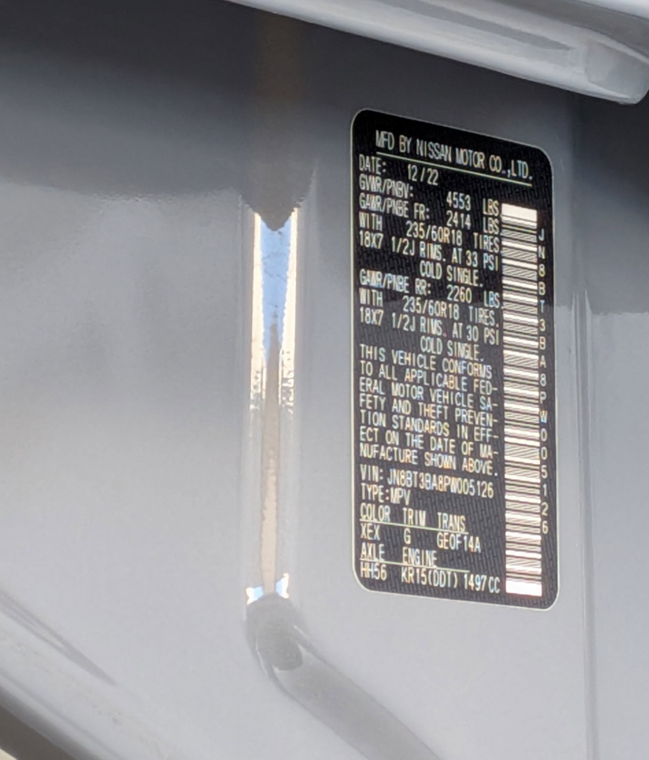 2023 Nissan Rogue SV