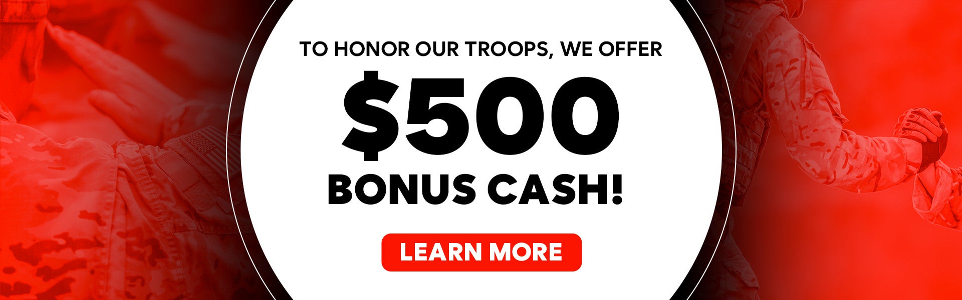$500 Military Discount