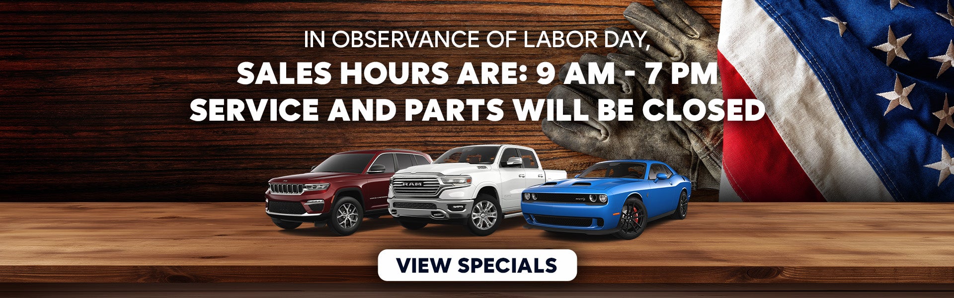 Labor Day Hours
