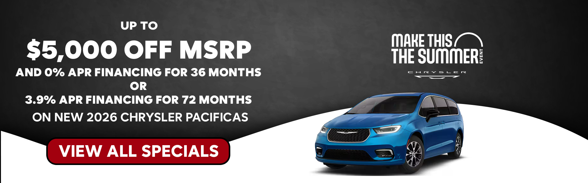 Up to $5,000 Off MSRP