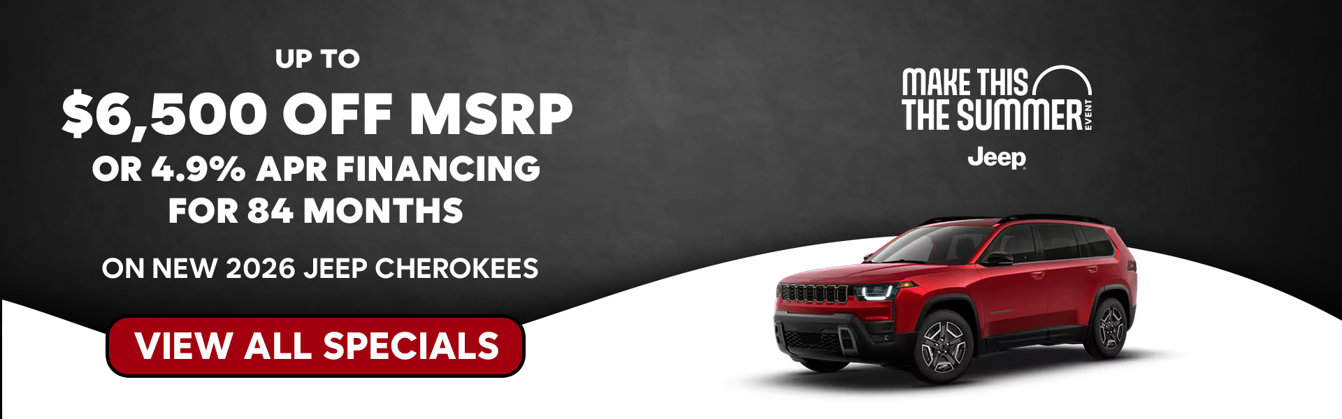 Up to $6,500 Off MSRP 